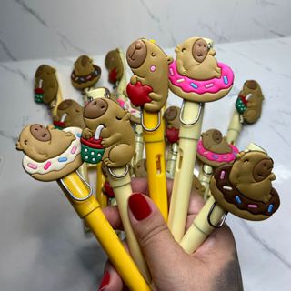 KIT Lapis Infinito Capivara Nova tecnologi ilimitada escrita na cor GRAFITE novidade Labubu Stitch angel unicornio sonic em Oferta na Shopee