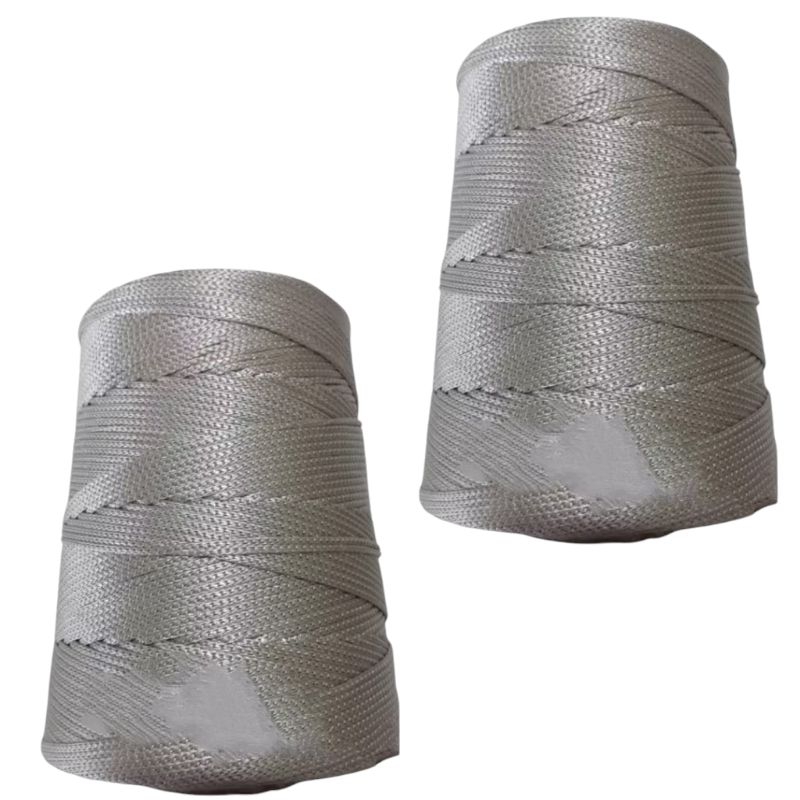 Kit 2 unidades Fio Nautico Rayontex crochê artesanato 500gr. 2,5mm/3mm text 1200 em Oferta na Shopee