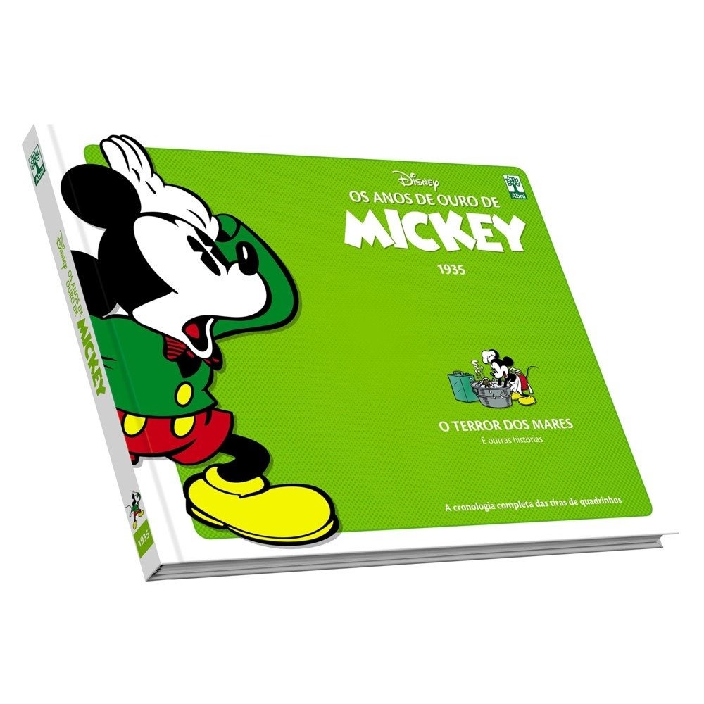 HQ: Os Anos de Ouro de Mickey: O Terror dos Mares Walt Disney Edição de Colecionador Capa Dura
