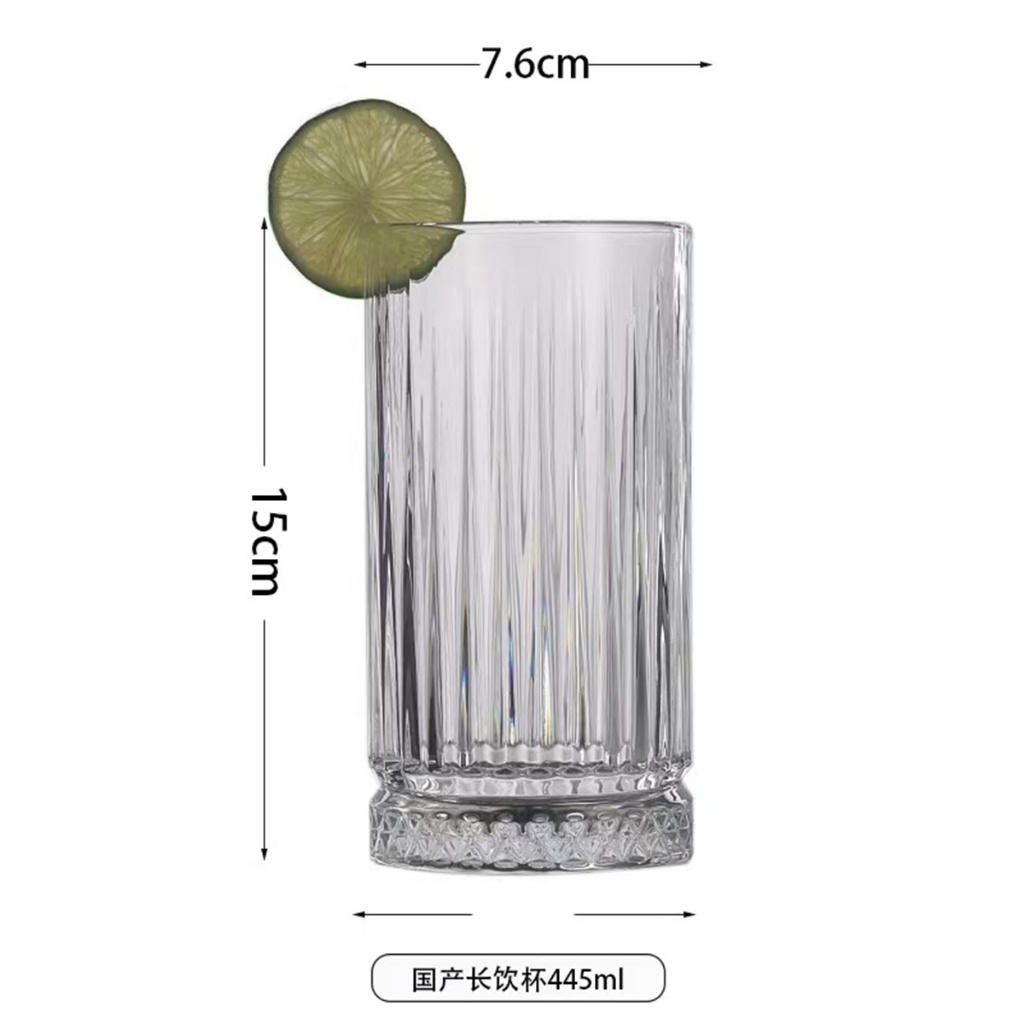 Jogo De 6 Copos Altos 460ml Em Cristal Soho kehome — imagem 2 de 2