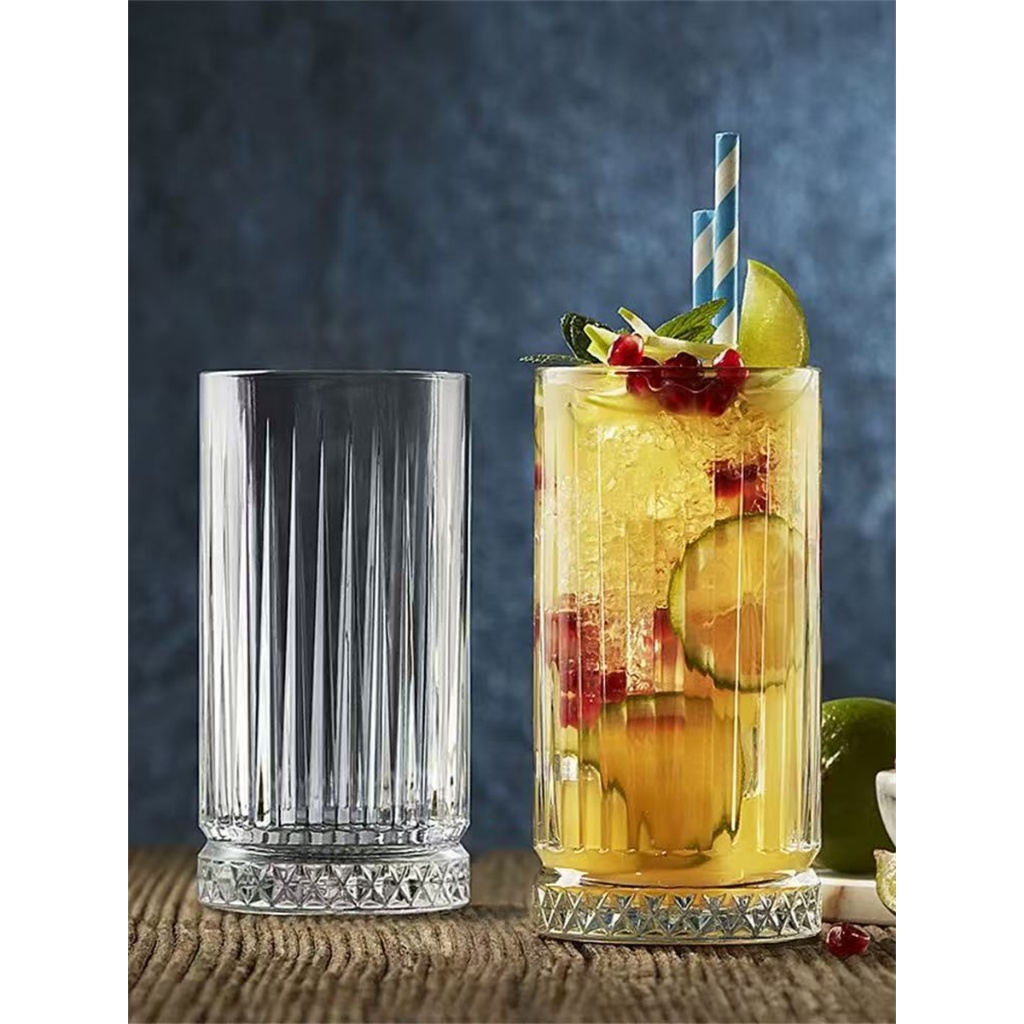 Jogo De 6 Copos Altos 460ml Em Cristal Soho kehome em Oferta na Shopee