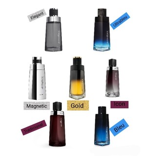 Perfume Colônia Malbec Pure gold, magnetic, icon, bleu