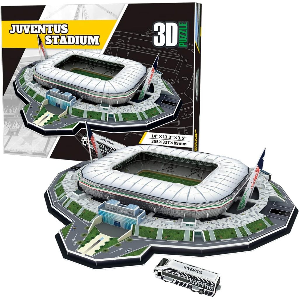 Estádio De Futebol Juventus Stadium Puzzle 3d 35cm Grande