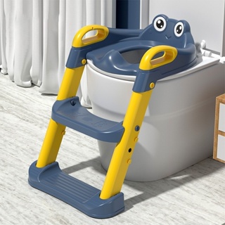 Troninho Infantil Com Escada Assento Redutor Vaso Sanitário Assento Redutor Adequado para bebês de 3 a 6 anos em Oferta na Shopee
