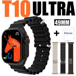 Nova Relógio inteligente T10 T900 Ultra NFC Série 9 2,09 Polegadas HD 49mm Bluetooth com Calculadora