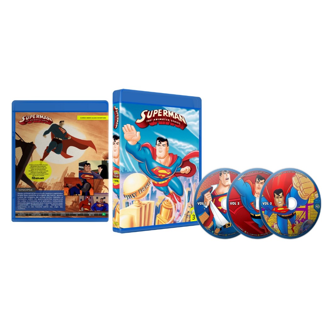 Bluray Superman A Série Animada Completa Dual Áudio 1080p FULLHD