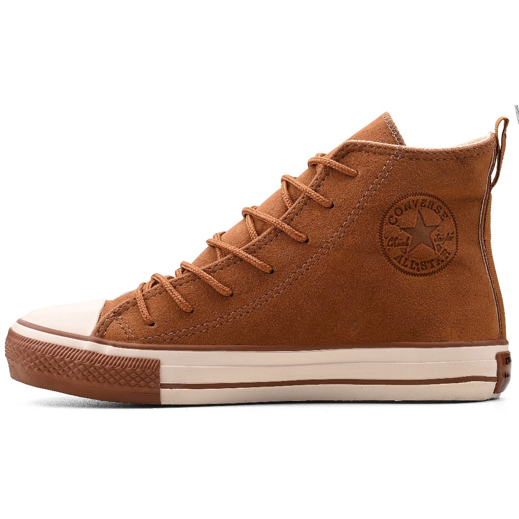 Tênis Star Cano Alto All Couro Camurça caramelo Winter 70 Unissex em Oferta na Shopee