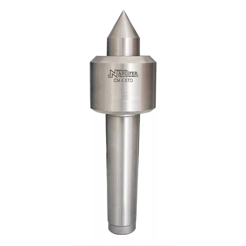 Ponta Rotativa Cm4 Cone Morse 4 Contra Ponto Para Torno Stander