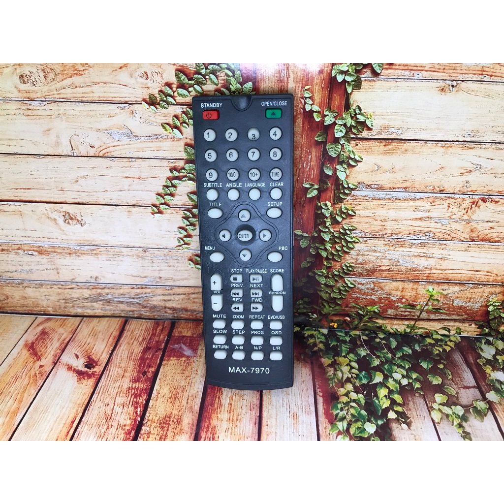CONTROLE REMOTO PARA DVD SOUND  LENOXX RC- 201B MAX 7970
