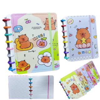 Caderno De Discos Inteligente Médio A5 Capa Dura 80 Folhas Pautadas Diário Planner Escolar Basic em Oferta na Shopee