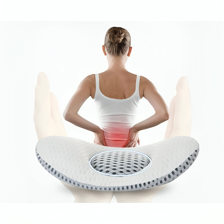 Almofada ajustável tração coluna lombar dispositivo alongamento alivio dores musculares em Oferta na Shopee