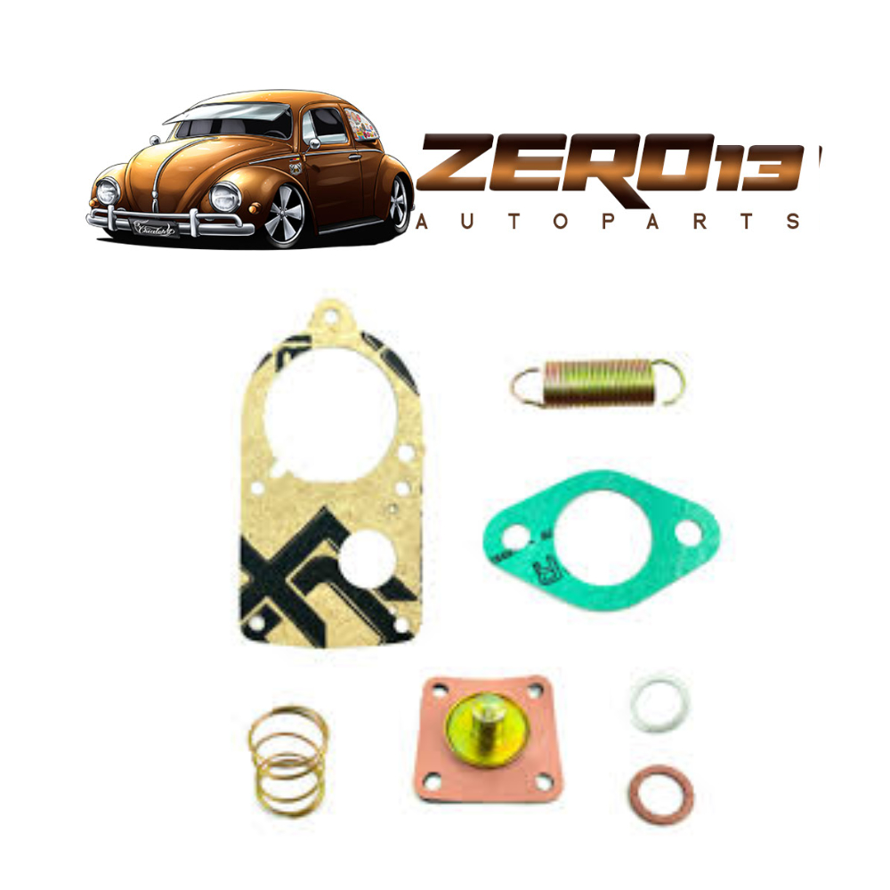 Kit Reparo p/Carburador Brosol 30-PIC VW Fusca Brasilia , Kombi 1300,1500,1600 Gasolina - Carbukit KX035