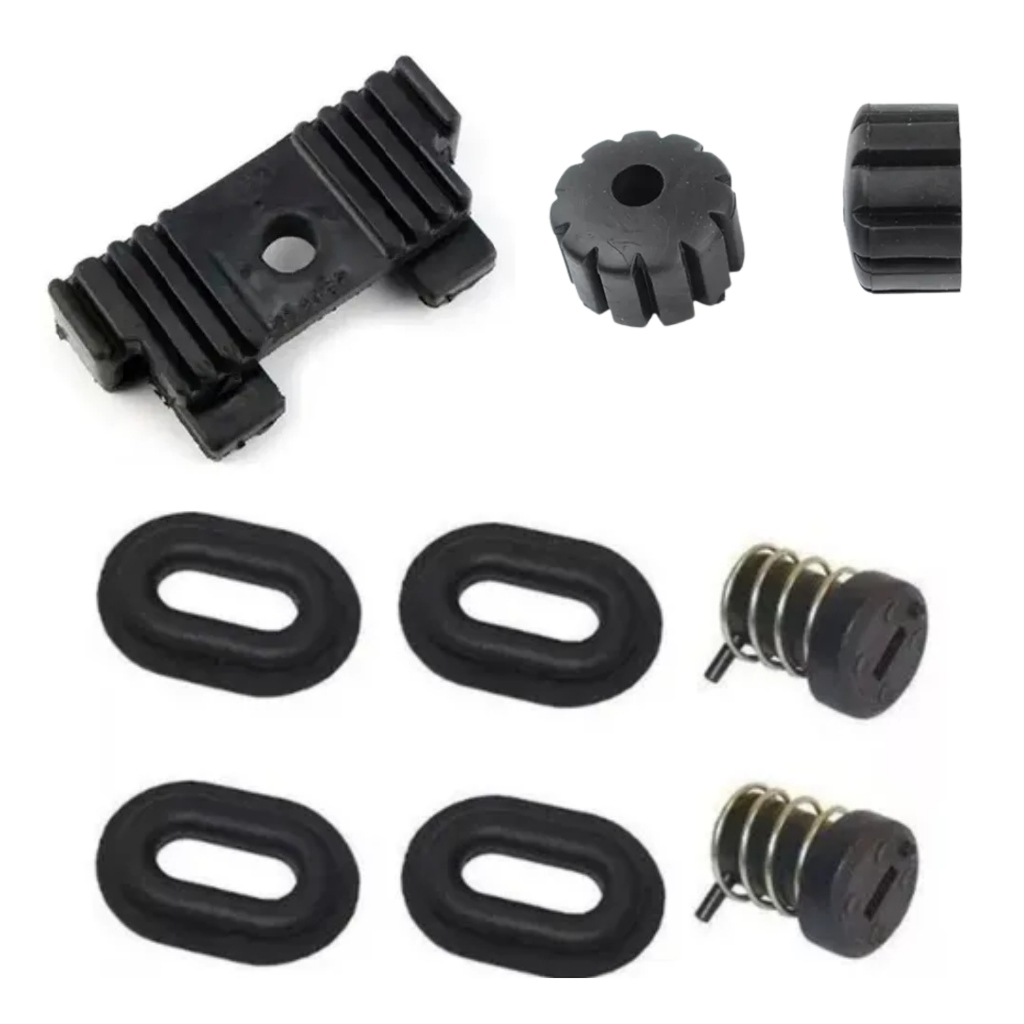 Kit Borracha Coxim Tanque Cg 125 83 84 85 86 87 88 89 Ml 125
