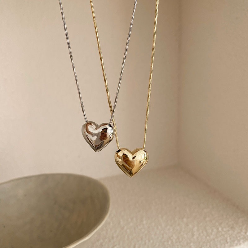 Moda Colar de Aço Inoxidável Feminino Folheado - Galvanizado Ouro 18K, Design Clássico e D...