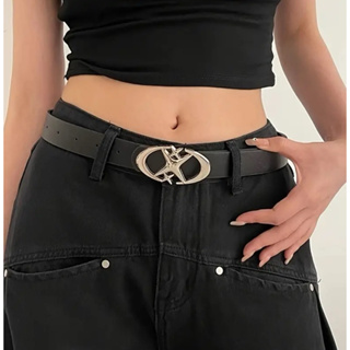 Cinto De Fivela Estrela Metálica Oval Simples E Casual Ideal Para Jeans masculino Mulheres punk hip-hop’s clássicos Y2K em Oferta na Shopee