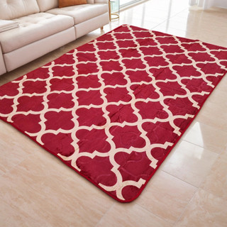 Tapete Flannel Geométrico 1,00 x 1,50m Sala Quarto Escritório Antiderrapante - Várias Estampas em Oferta na Shopee