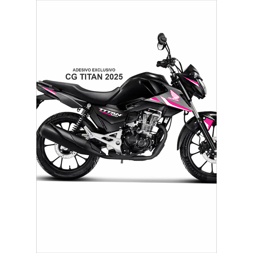 Faixas Adesivo CG 160 Fan Titan 2025 diversas cores FAN TITAN 2025