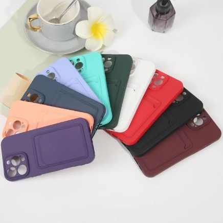 Capa Capinha de Celular Porta Cartão Para Iphone 14 14PROMAX 14PLUS 13 13PROMAX XS MAX