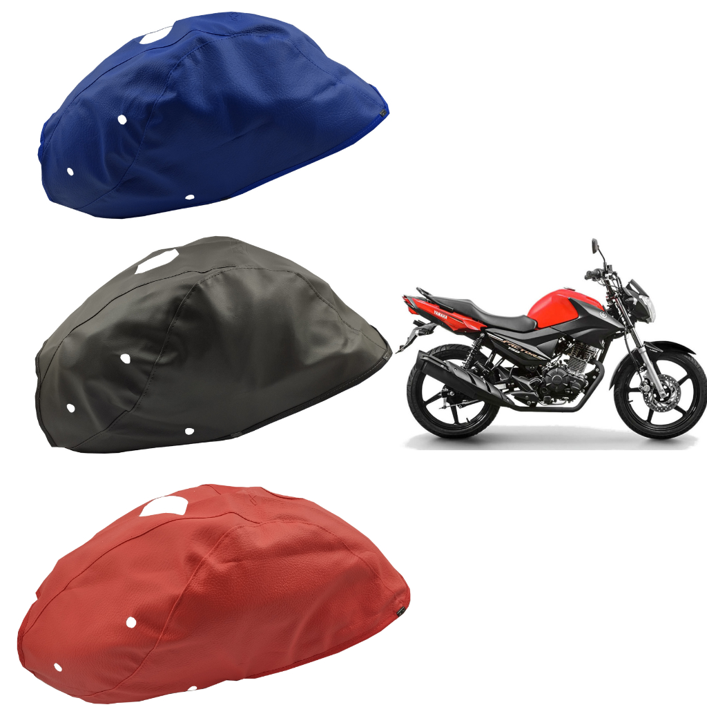 Capa Do Tanque Yamaha Factor 150 De 2019 a 2024 - Azul / Preto / Vermelho - Sem Logo
