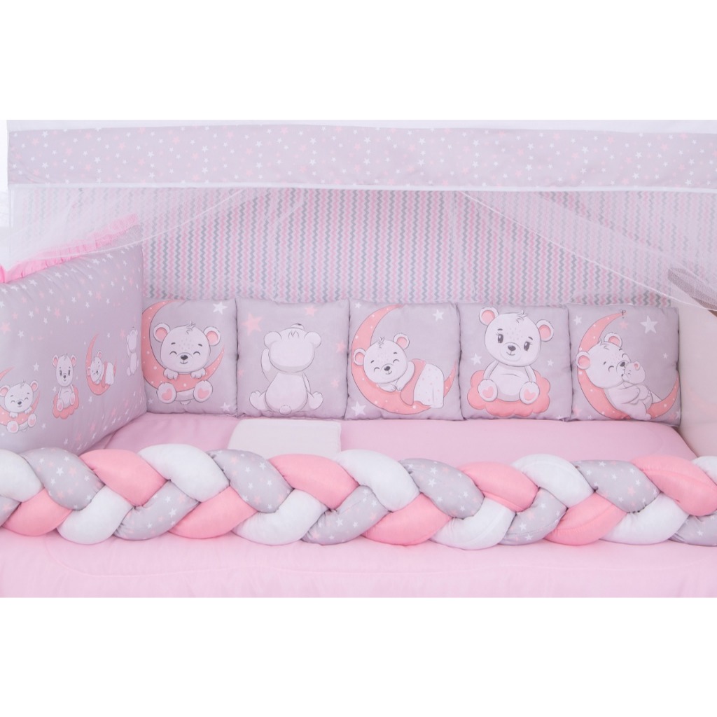 kit berço de bebê 13 peças sublimado de Personagens Enxoval Completo Envio já