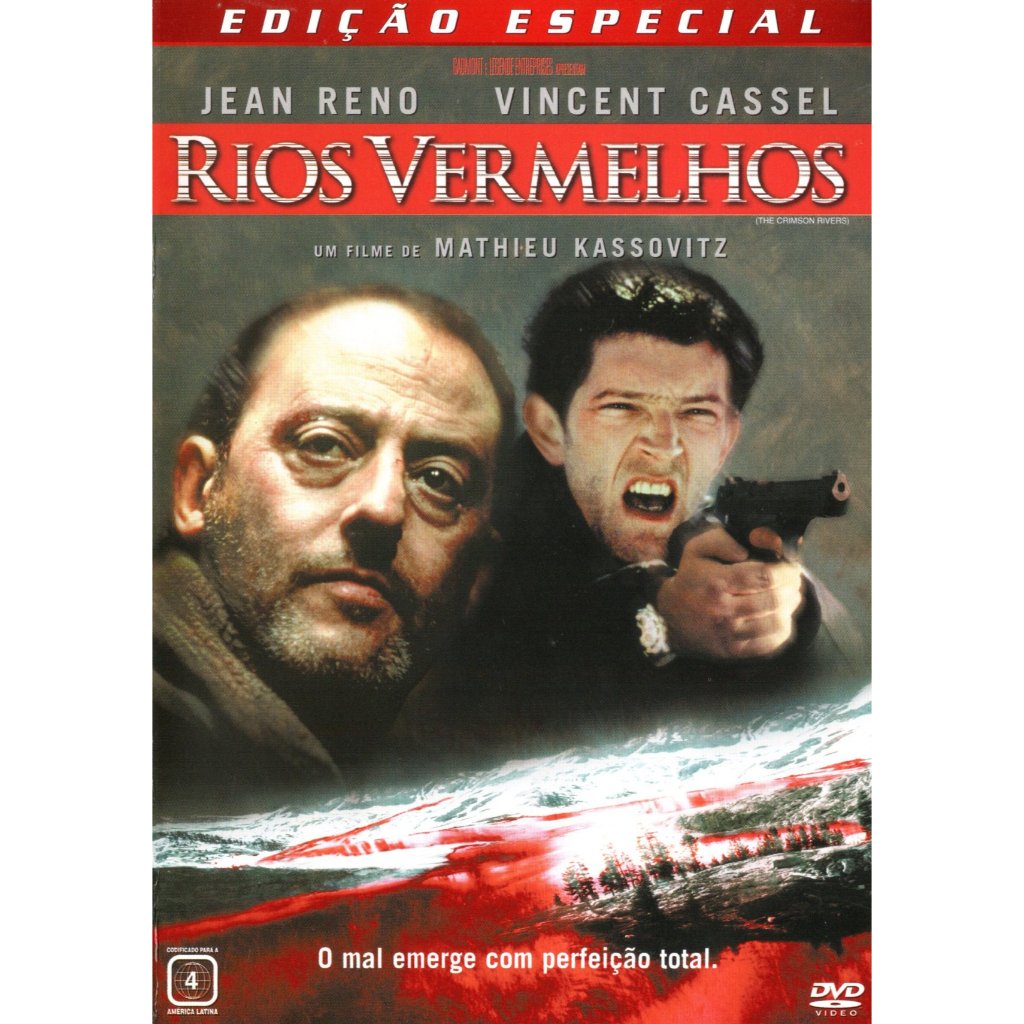 DVD Rios Vermelhos - Jean Reno, Vincent Cassel