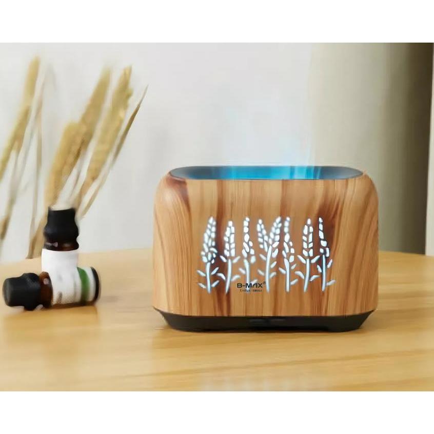 Aromatizante Difusor Umidificador Led Efeito Chama Usb Luxo Cor Difusor