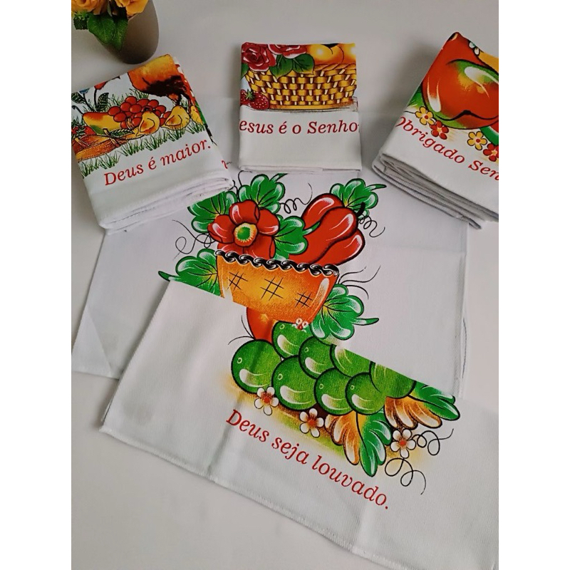 Pano de Prato Silva 48x78 Pacote 12 unidades em Oferta na Shopee