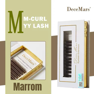 Cilios Y Decemars Marrom M L Efeito Fox Serena Envio Imediato em Oferta na Shopee