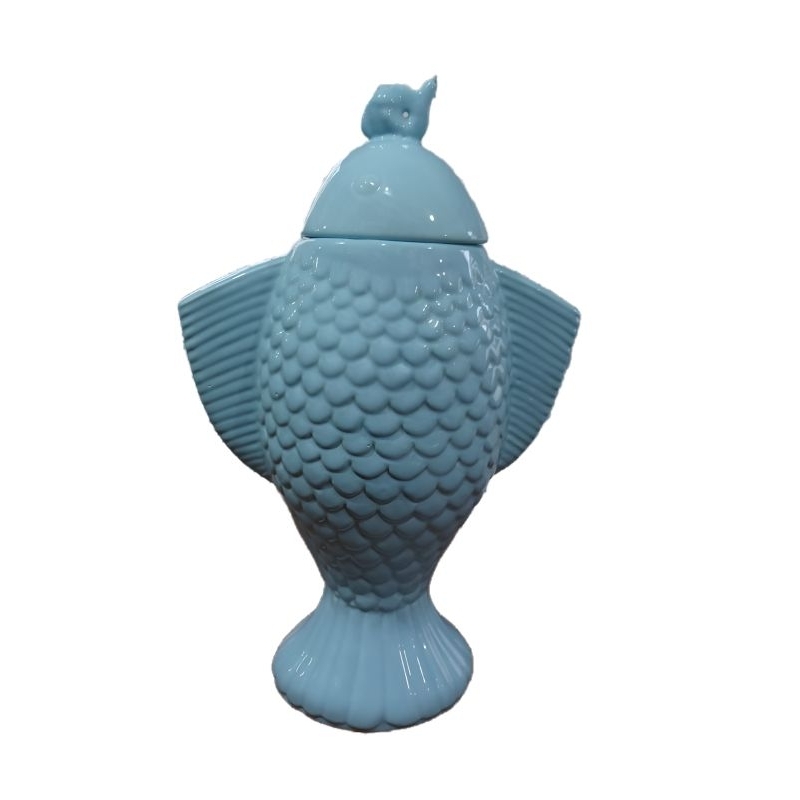 Quartilhão peixe azul 54 cm!