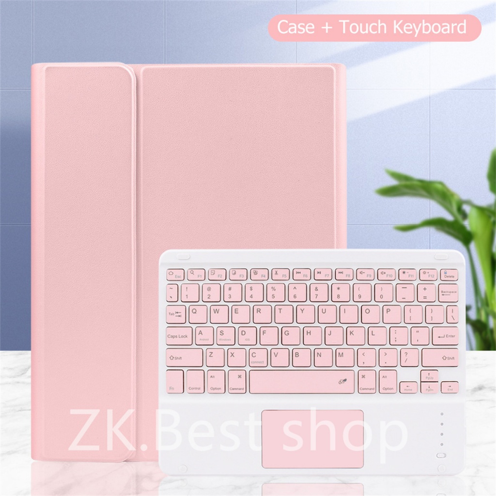 Capa magnético e trackpad teclado para Samsung Galaxy Tab A9 / A11 8.7º polegadas Suporte Caneta