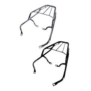 Bagageiro  Biz 125 Ano 2006 2007 2008 2009 2010 Preto ou Cromado Suporte Para Baú em Oferta na Shopee