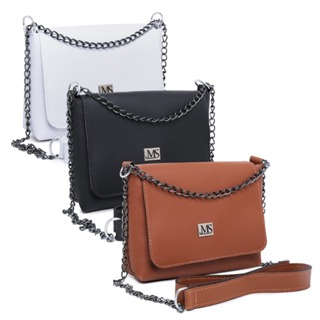 Kit 3 Bolsa Feminina Balada Tira Colo De Ombro Transversal Corrente ENVIO IMEDIATO em Oferta na Shopee