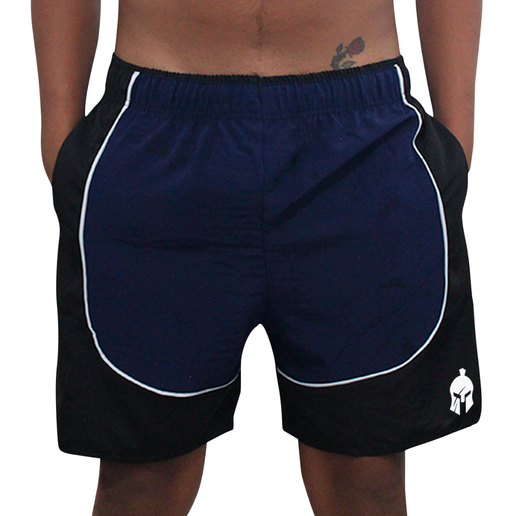 Short Masculino Duas Cores Elastano Treinos Academia Crossfit Ranger