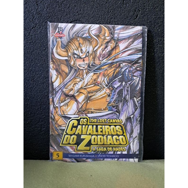 Mangá Os Cavaleiros Dos Zodiaco Lost Canvas Volume 5