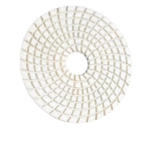 Lixa Diamantada 100mm para polir porcelanatos mármores e granitos polimento cortes 45 graus - SAINT