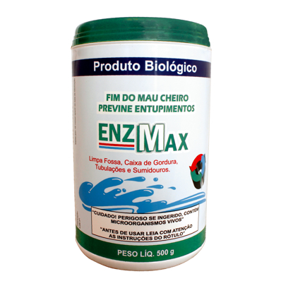 Enzmax - Limpa Fossa E Caixa De Gordura  Enzimas NATURAIS- 500g