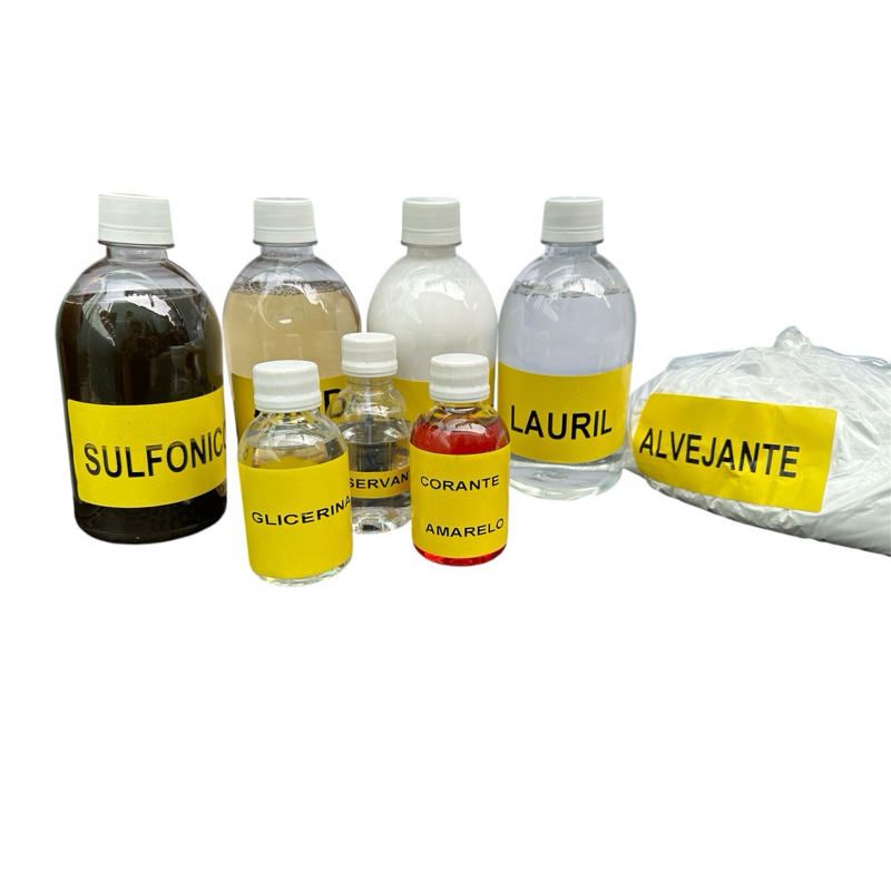 KIT DETERGENTE NEUTRO GLICERINADO FAZ/ 50 LITROS em Oferta na Shopee