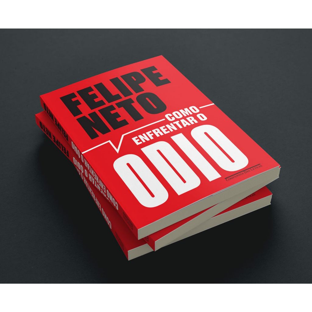 Livro Como enfrentar o ódio - Felipe Neto