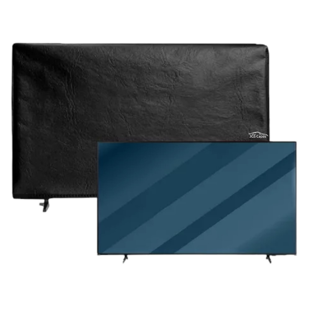 Capa Para Tv Led Lcd 32 39 43 49 55 Pol. Corino Impermeável em Oferta na Shopee