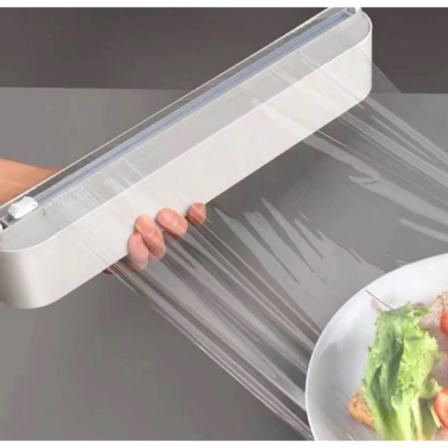 Cortador Plastico Filme e folha de alumínio Cozinha Alimento Embalagem Produto Manual