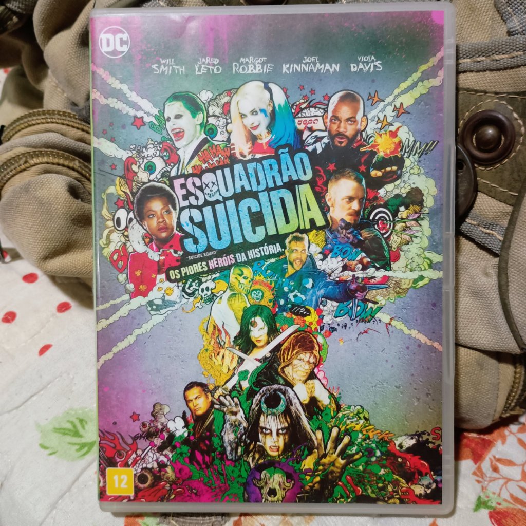 Dvd Esquadrão Suicida O Filme