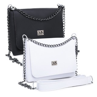 Kit 2 Bolsa Feminina Balada Tira Colo De Ombro Transversal Corrente ENVIO IMEDIATO em Oferta na Shopee