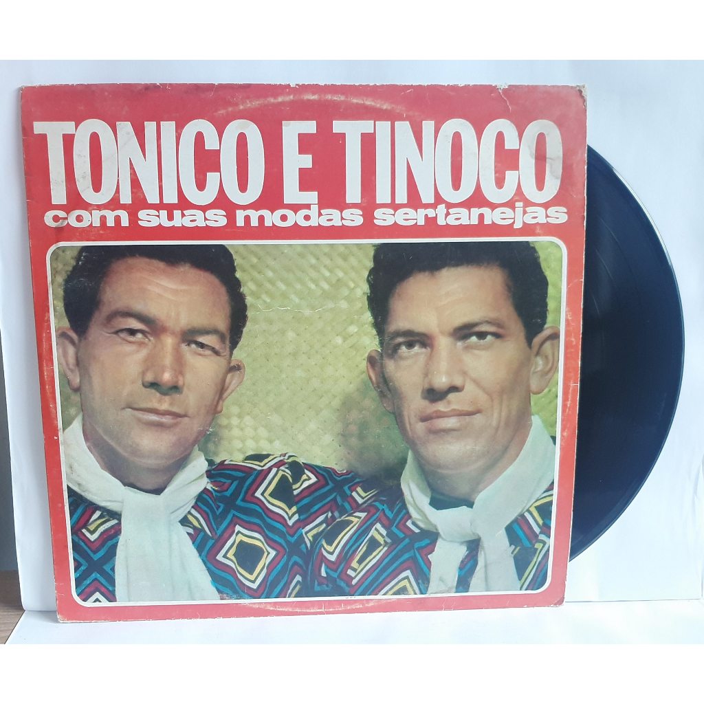 Lp Tonico e Tinoco - Com suas Modas Sertanejas - Disco de Vinil
