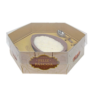 10~40 CAIXAS PARA OVO DE PASCOA HEXA (250G) PÁSCOA  PÁSCOA 2025 em Oferta na Shopee