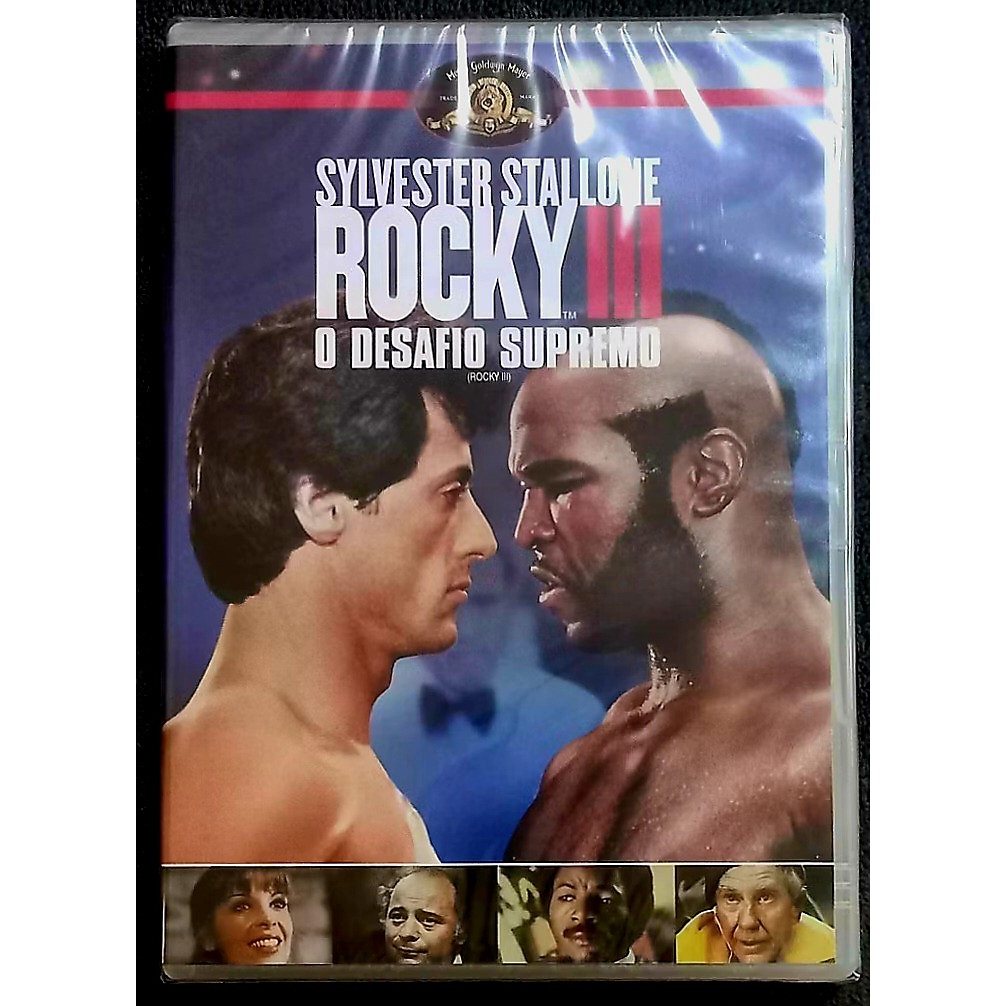 DVD • Rocky III (O Desafio Supremo)- LACRADO  [Sylvester Stallone]
