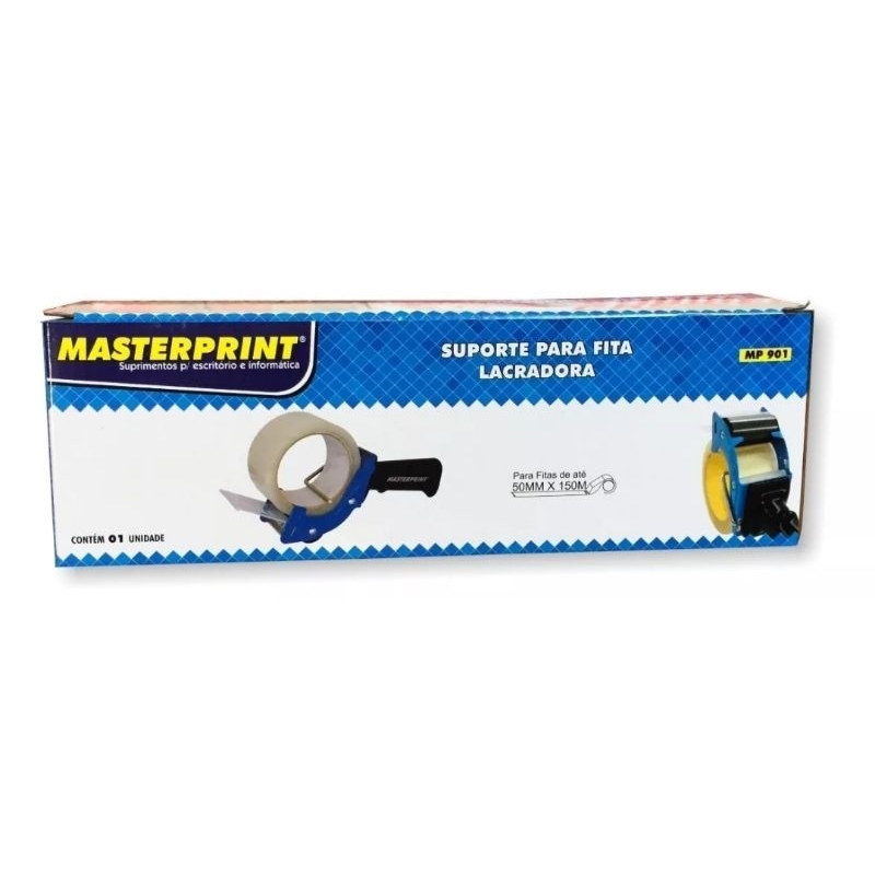 Suporte Para Fita Adesiva Lacradora Durex Larga Masterprint MP901 Oferta!!!