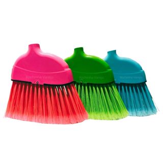 Kit 3 Vassoura Nylon Varre Canto Genuina Sem Cabo Limpeza em sua Casa em Oferta na Shopee