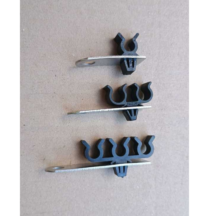 Kit Suporte Presilha Guia Cabo Vela Gm Corsa Celta Meriva