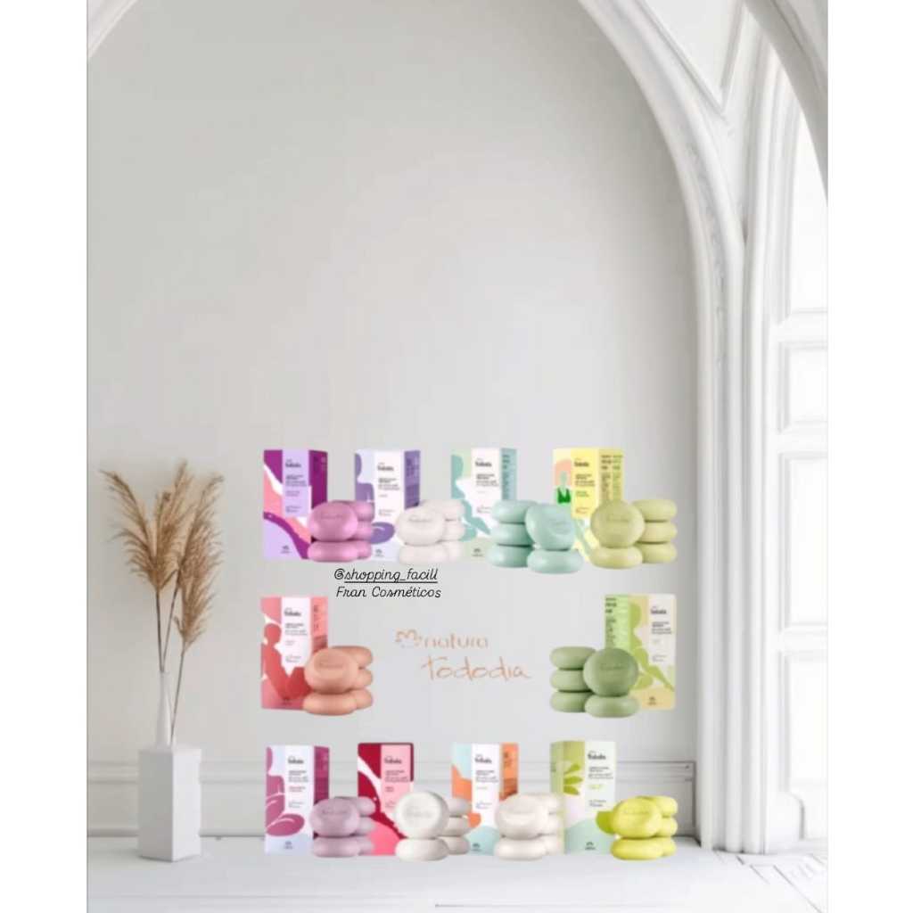 Natura Tododia Sabonete em Barra  90g  Caixa 5 Unidades