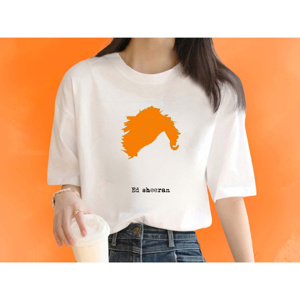 Camiseta Ed Sheeran  perfect, photograph, Shivers, Shape of you, Perfect duet, Thinking out Loud